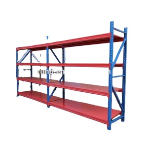 Warehouse Rack System 300kg Metal Iron Storage Holders Stacking Racks Shelves