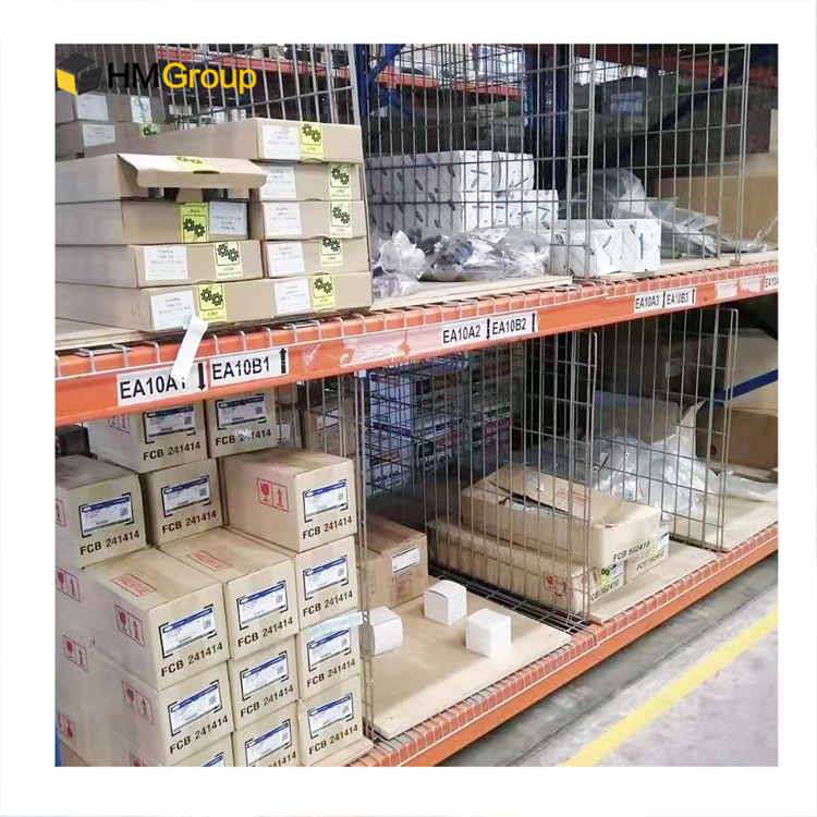 Galvanized Steel Pallet Rack Hanging Metal Wire Mesh Shelf Dividers