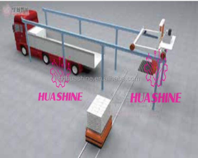 HUASHINE INTELLIGENT Warehouse Automatic Storage Racking ASRS System Chemical Nylon, Carbon Black Industry