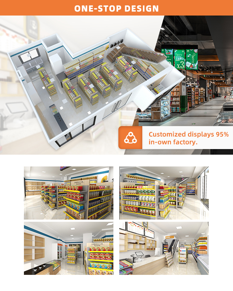 Supermarket Shelves Display Overview