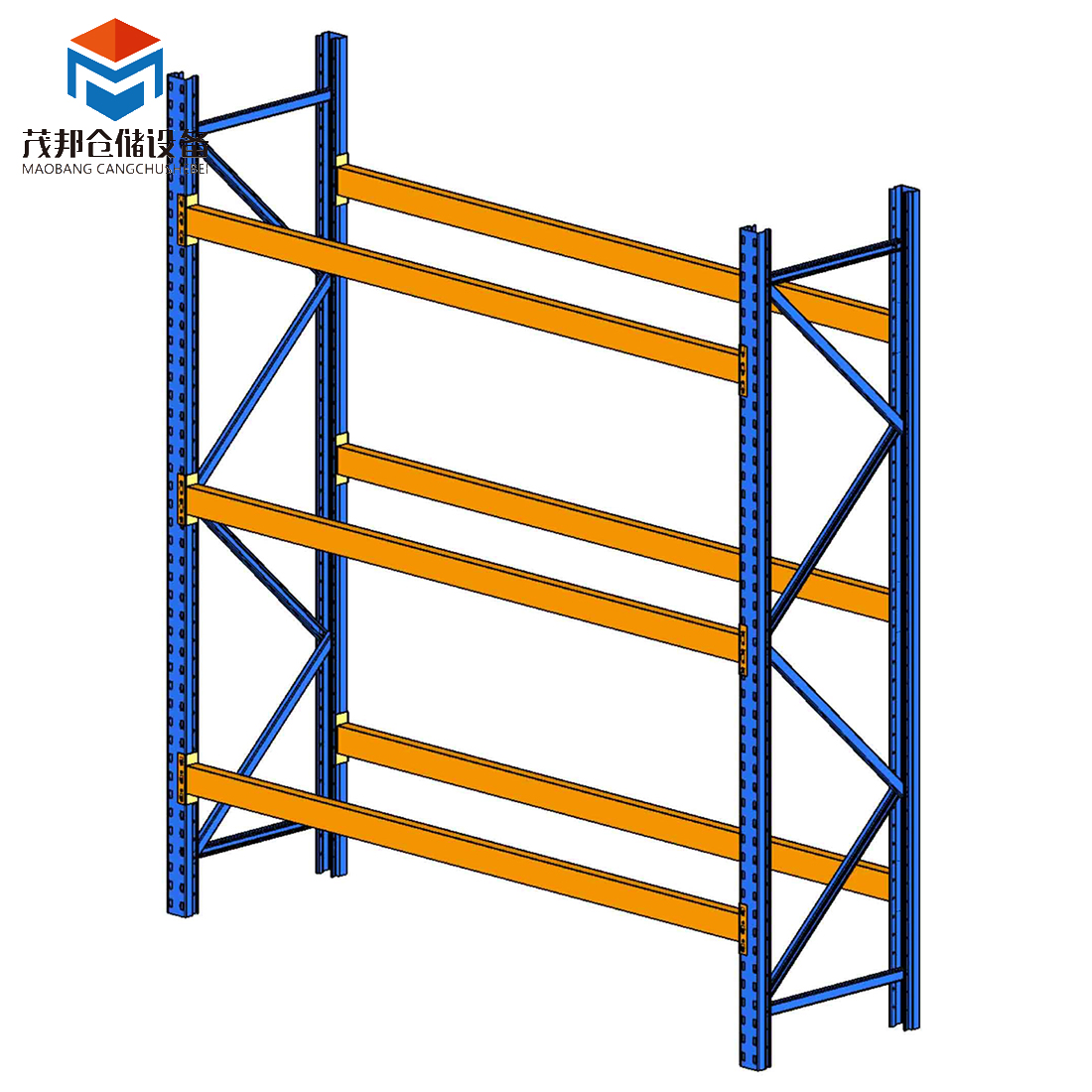 Warehouse Pallet Racking Selective Heavy Duty Industrial Storage Rack System Durable Q235 Steel Shelf Equipment