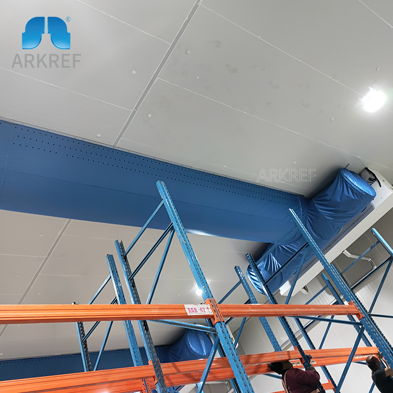 Arkref Warehouse Shelves Heavy-duty Cold Storage Shelves Selective Narrow Aisle Metal Industrial Shelf R744 System