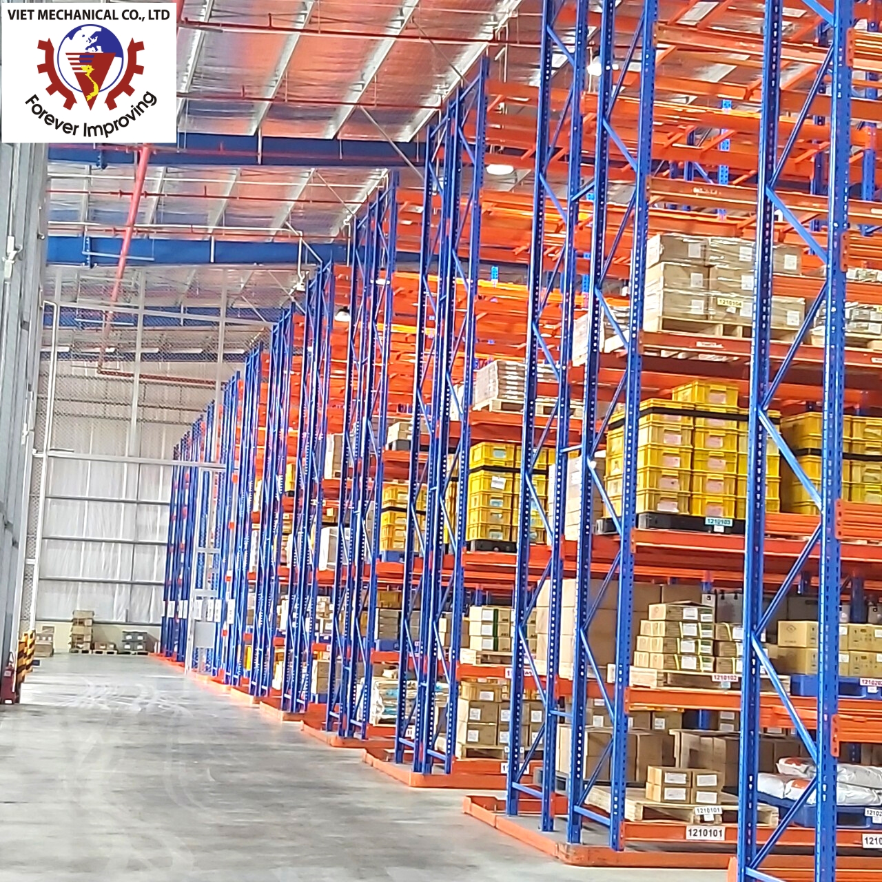 VNA Racking Structure Details