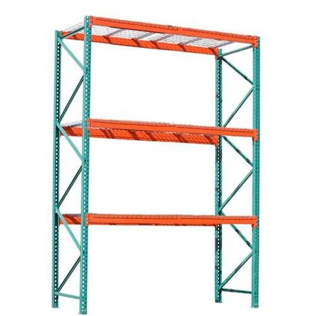 Kaku Heavy Duty American Teardrop Steel Selective Pallet Rack Corrosion Protection Stylish Stacking Racks Efficient Warehouse