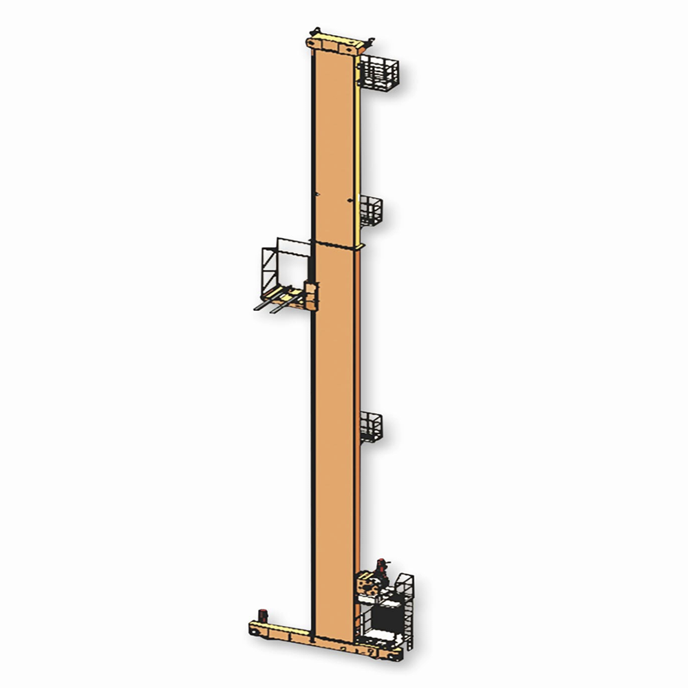 Pteris Miniload-Single Column-High Speed Warehouse Racking Systems ASRS Automated Shuttle Pallet Racking System