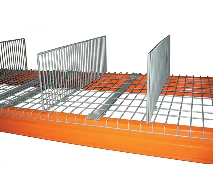 Custom Adjustable Warehouse Welded Galvanized Powder Coated Steel Q235 Shelving Hanging Pallet Rack Metal Wire Mesh Dividers