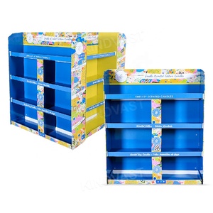 Custom Supermarket Club Half Full Pallet Displays Corrugated PDQ Rack