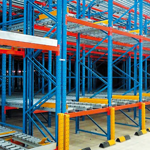 Gravity Pallet Rack Carbon Steel Powder Coated
