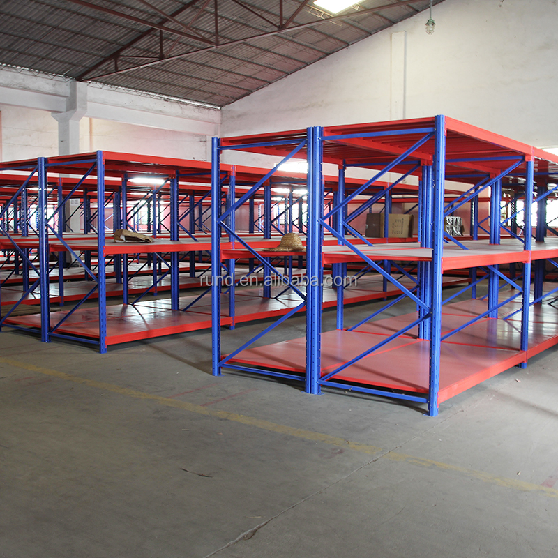 Factory's Heavy Duty 4-Layer Garage Stacking Rack Steel Frame 300kg Capacity Corrosion Protection