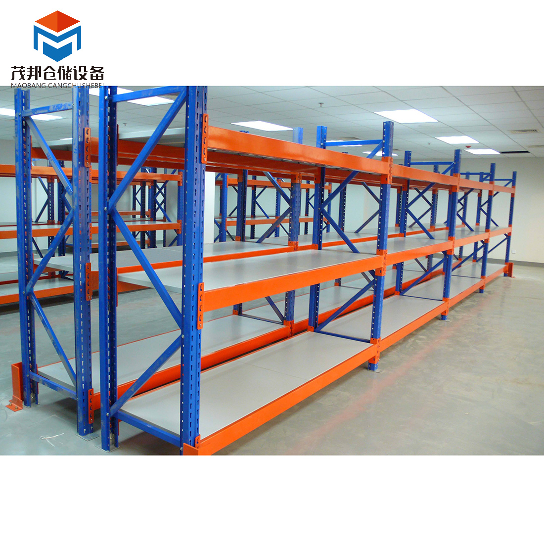Certificated Warehouse Storage Equipment Assemble Bolted Steel Racking System Medium Duty Shelf Rack
