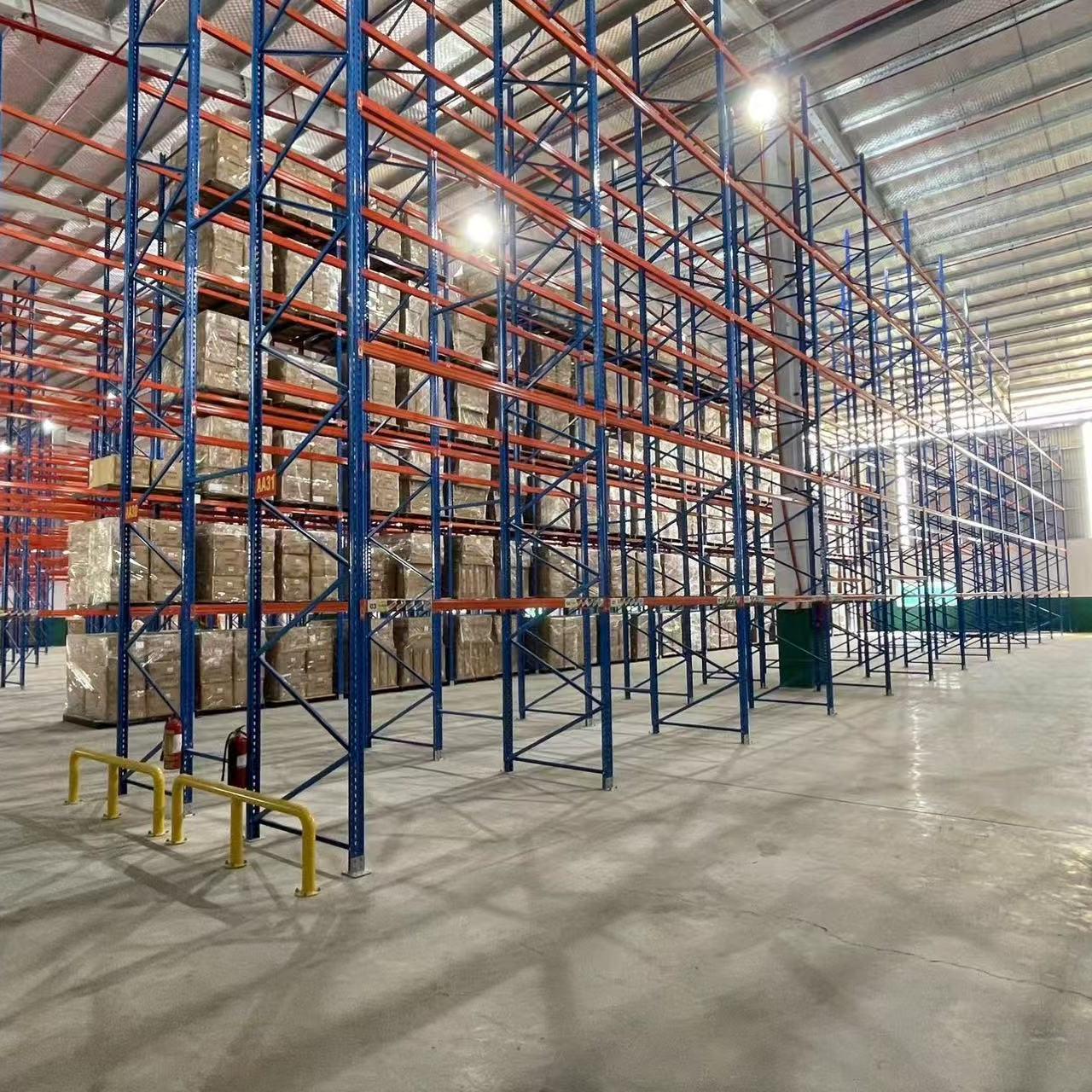 Jracking Euro Standard Selective Pallet Rack Heavy Duty Industrial Rack Storage Shelves for Warehouse Storage