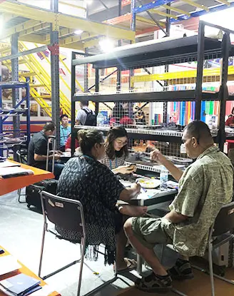 On-Site Storage Racking Samples Display