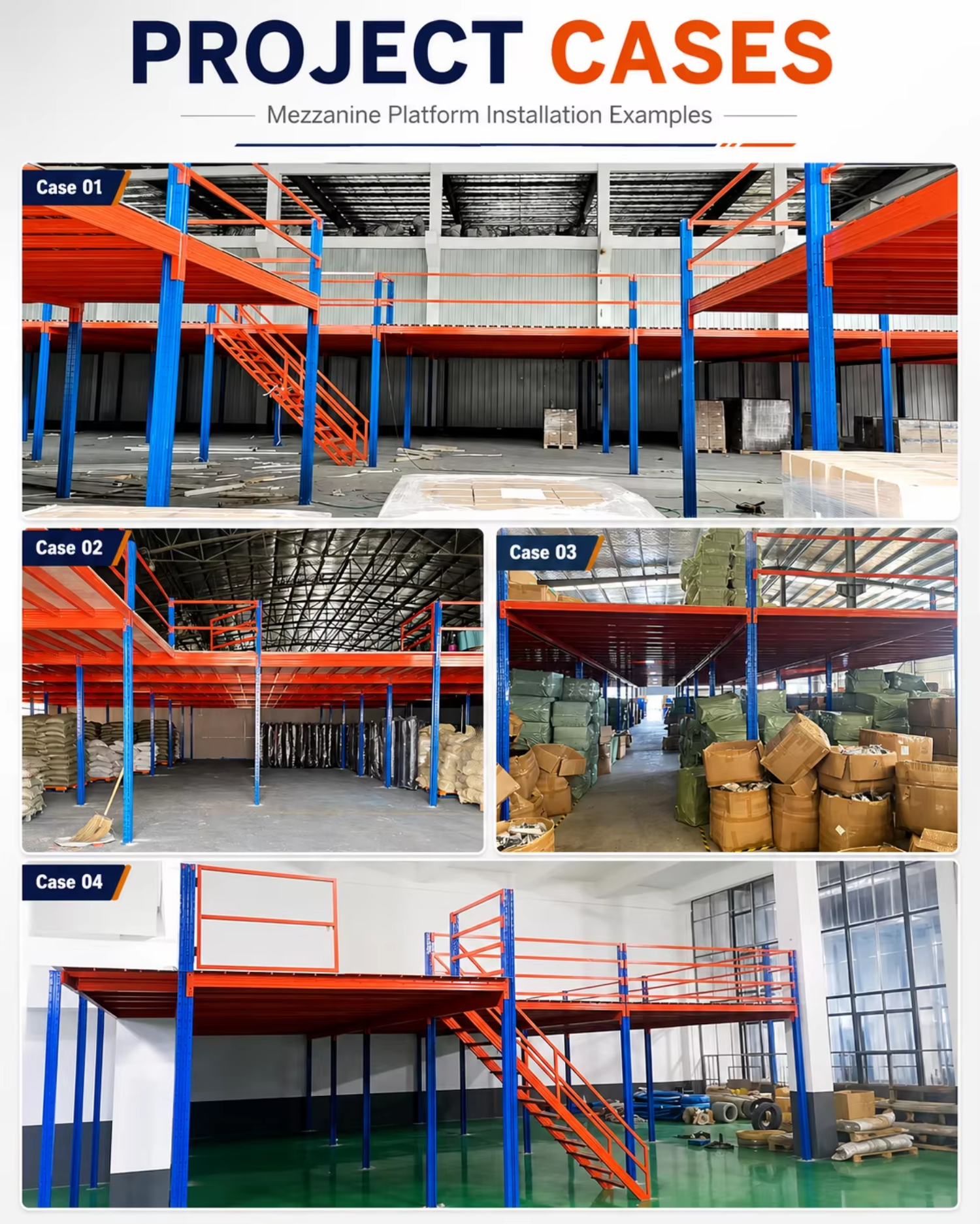 CE Certified Heavy Duty Mezzanine Loft Rack Multi Level Steel Structure Storage Platform
