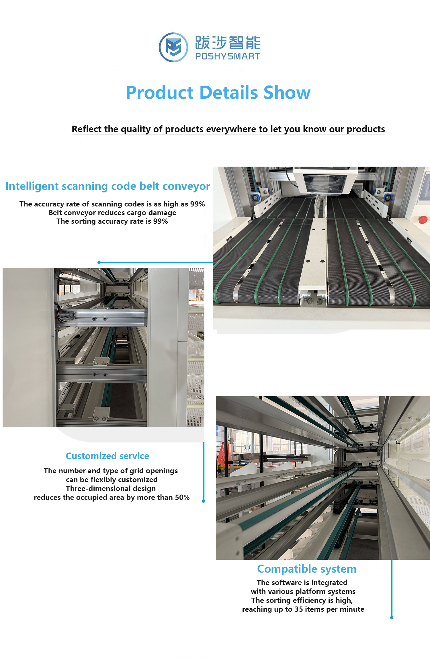 Automatic Seeding Parcel Sorting Machine