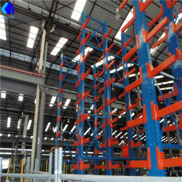 Jracking Structural Heavy Duty Portable Powder Coated Cantilever Rack For Long Materials
