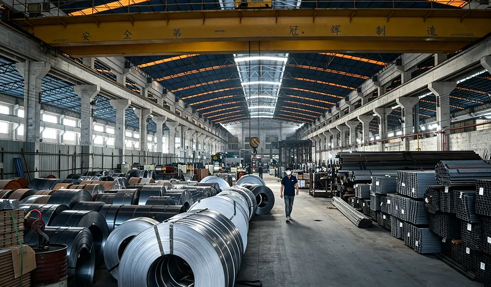 30,000 square meter standardized racking manufacturing plant