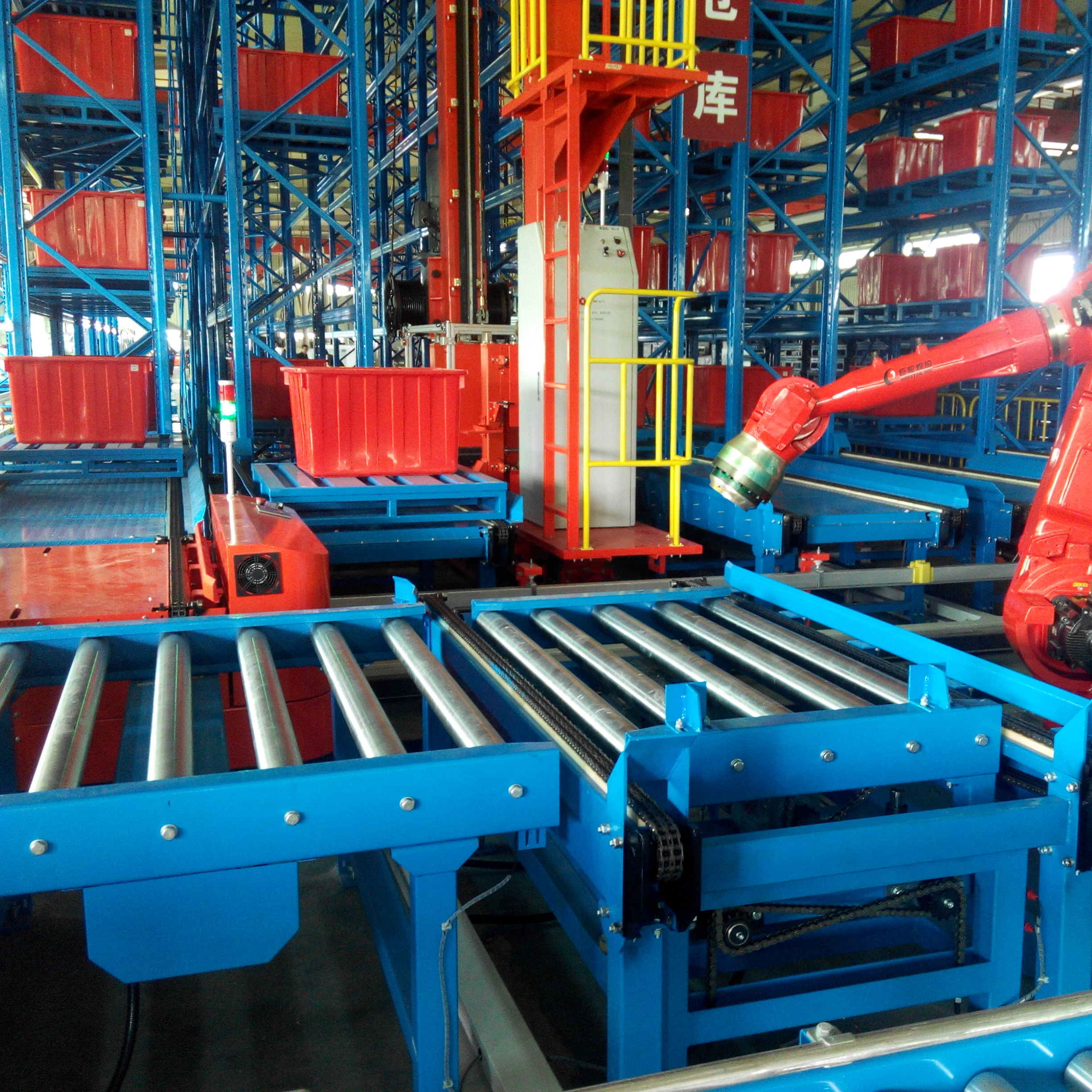Automatic Storage and Retrieval System Pallet Racking Automated Warehouse ASRS System