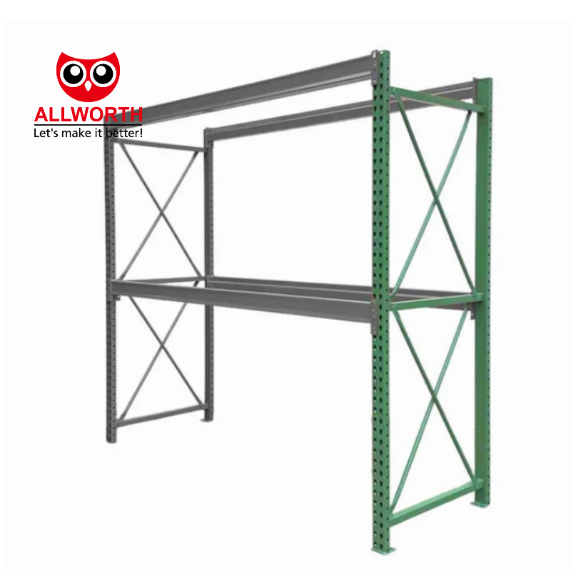 Efficiency Flexibility Heavy Duty Large Load Capacity Push Back Style Metal Rack