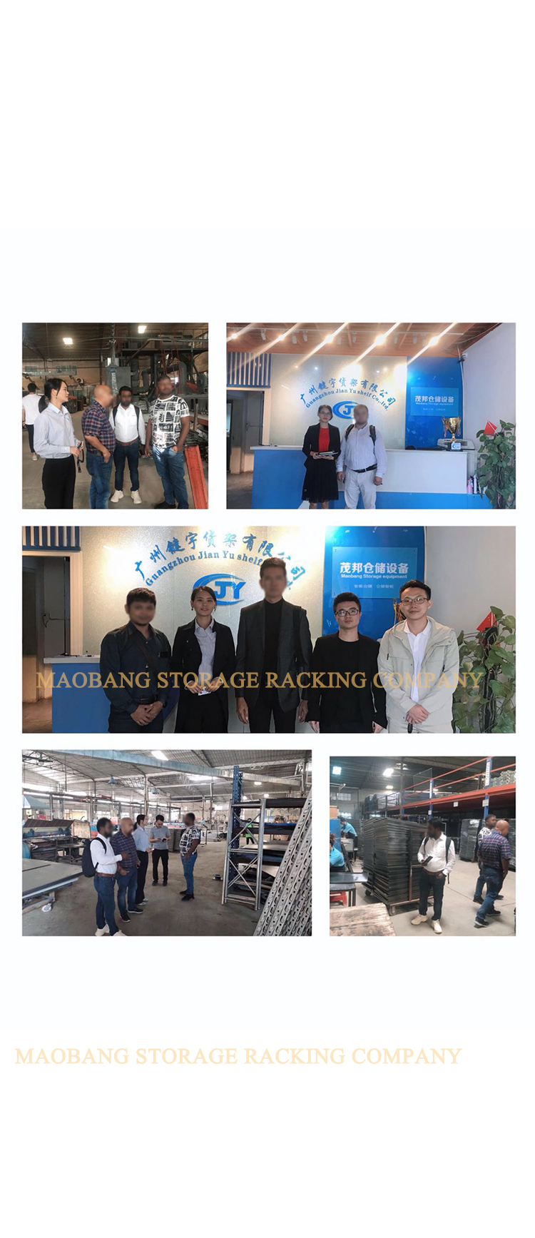 Customer Storage Rack Installation Site