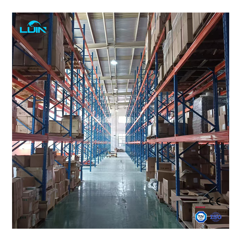 Steel Wide Span Racking Heavy Duty Industrial Warehouse Storage Rack Solution