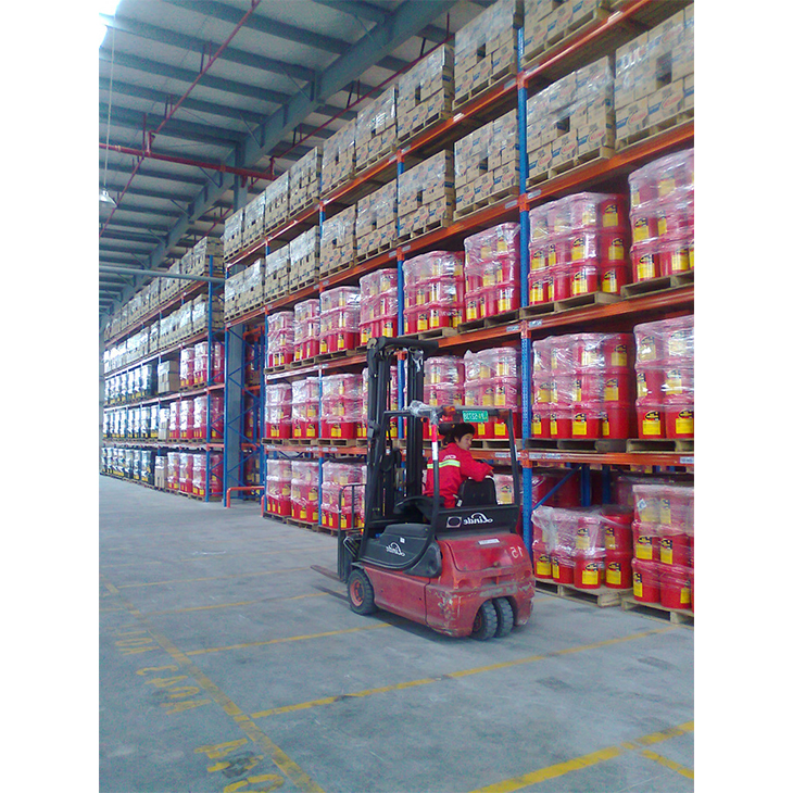 Heavy Duty Industrial Storage Rack Steel Pallet System For Logistics Warehouse