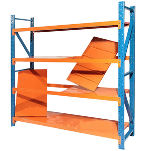 Heavy-Duty Single Size Steel Metal Storage Shelf Adjustable Cantilever Rack