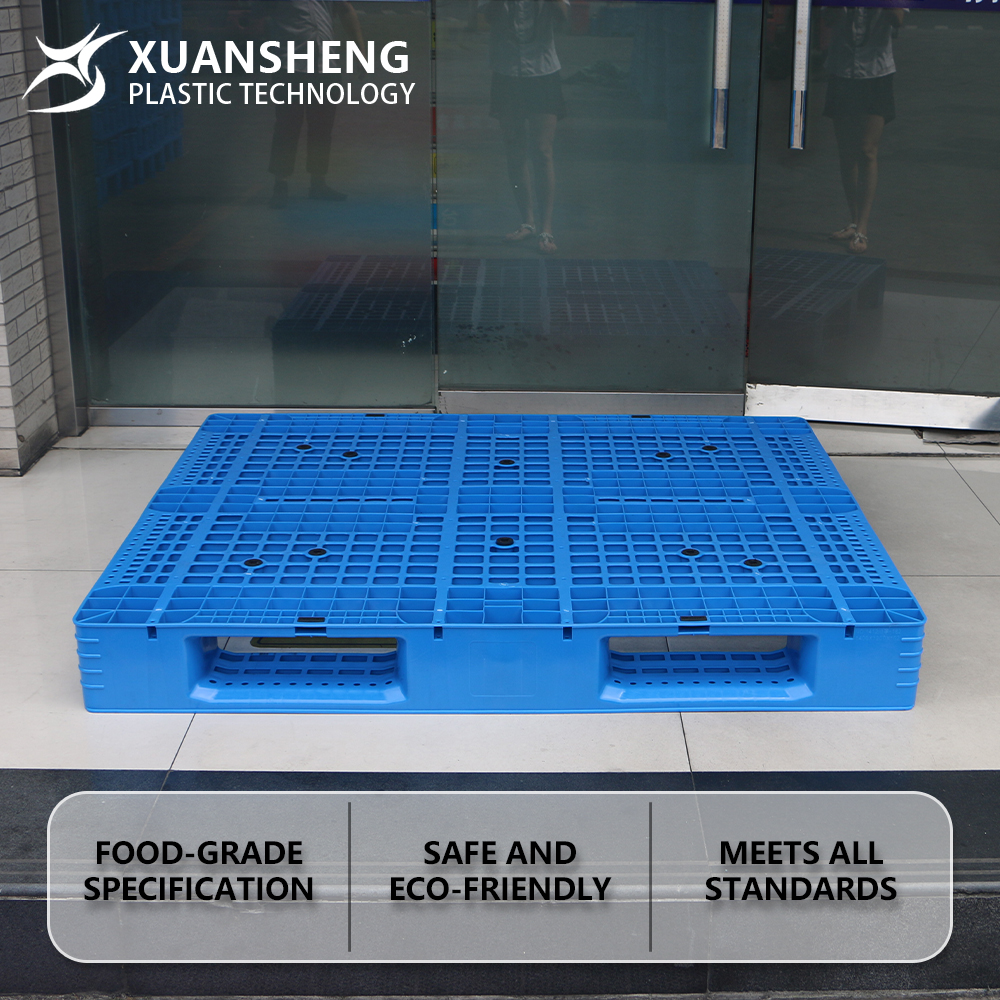 NEXARA High Load Capacity Euro Pallets Single-Sided Grid Automatic ASRS Warehouse Shelving System 4-Way Entry