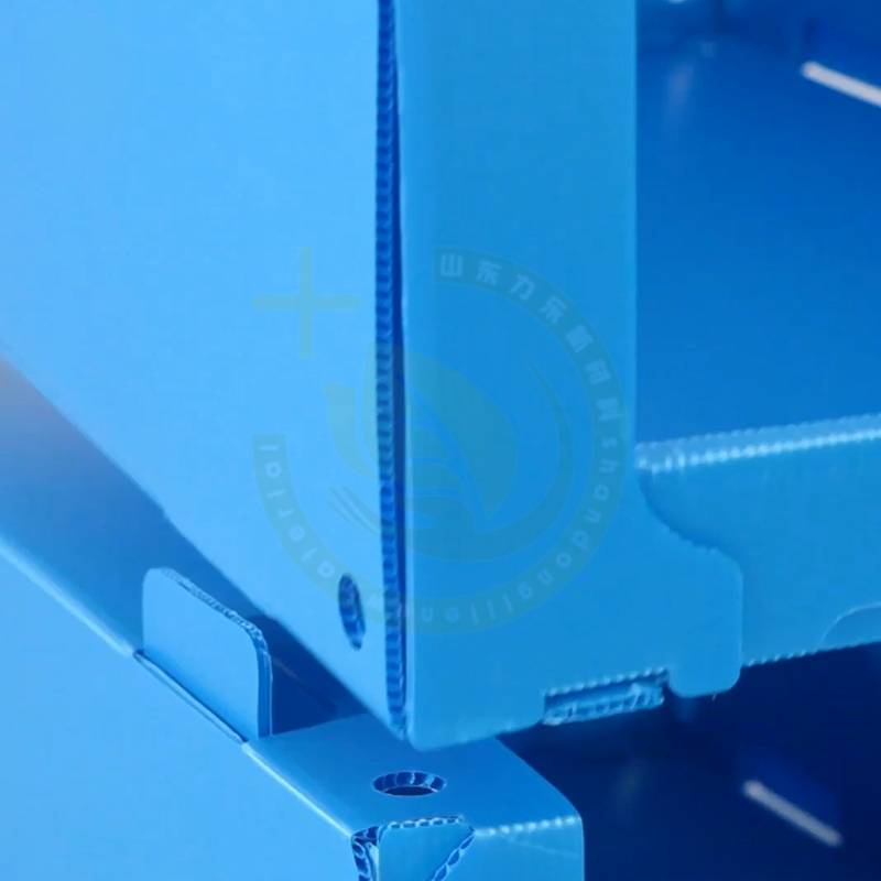 Factory Custom PP Corrugated Warehouse Picking Bins Stackable Plastic Storage Boxes For Garment And Apparel Industry