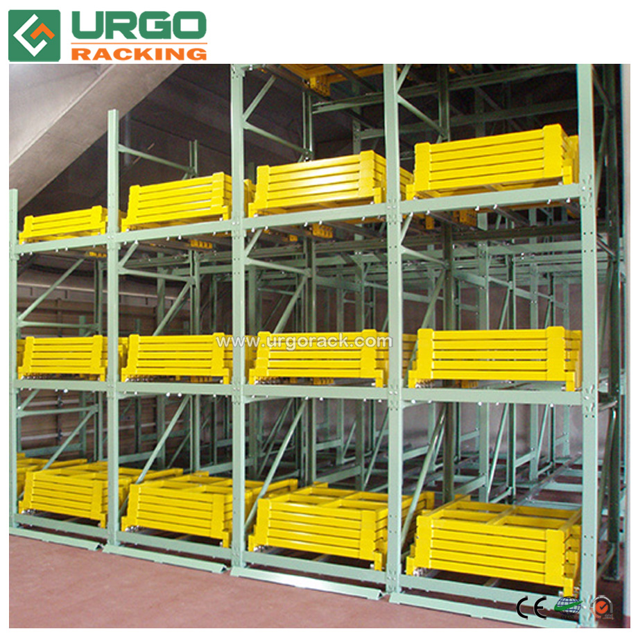 URGO 2023 New Push Back Racking Heavy Duty Pallet Rack for Intensive Storage Rack System