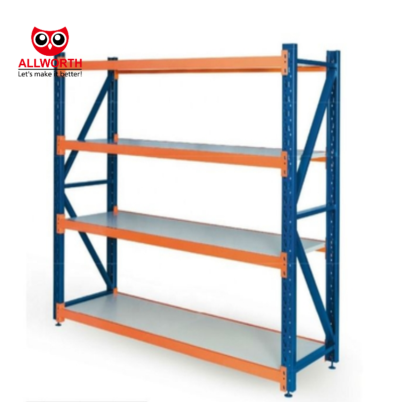 Efficiency Flexibility Heavy Duty Large Load Capacity Push Back Style Metal Rack