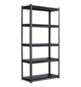 Heavy Duty Boltless Rivet Warehouse Shelves 5-Layer Easy-to-Assemble Commercial Storage