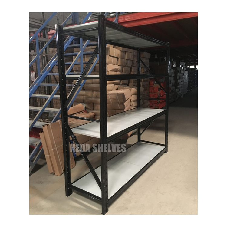 Customized Factory Supply Industrial Workshop Display Shelving Iron Shelves Storage Rack In Warehouse Light Iron Rack