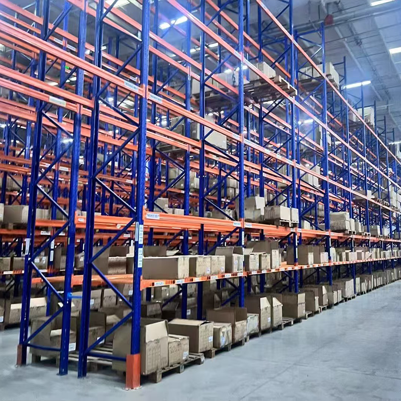 Custom Industrial Heavy Duty Storage Shelves System Stacking Units Metal Rack Warehouse Steel Pallet Racking