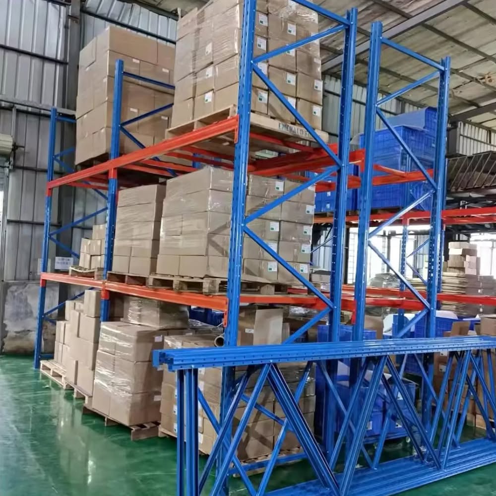 Peterack CE Certified Heavy Duty Stacking Shelf Racks Pallet Rack Multi Layer Shelf Garage Stacking Shelf Warehouse Storage Rack