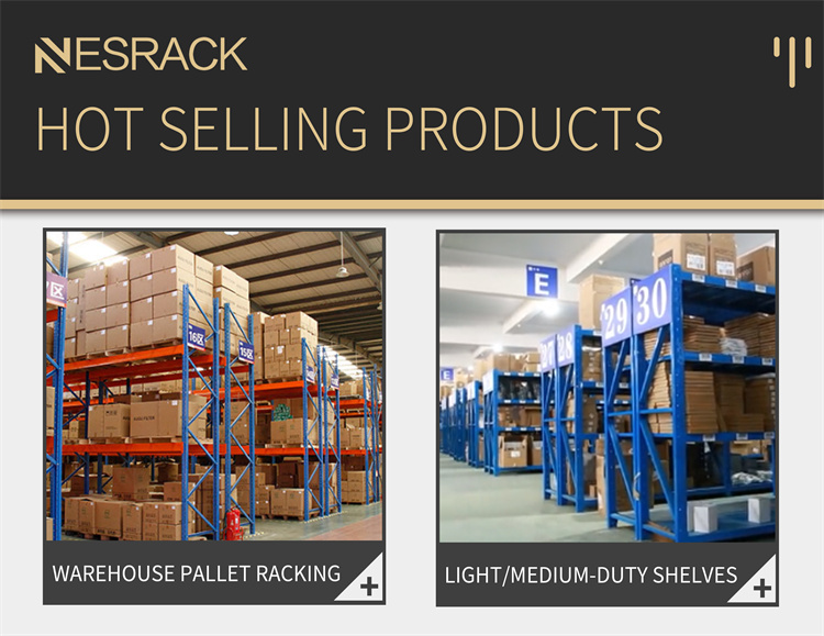 Warehouse Pallet Racking / Light Medium Duty Shelves