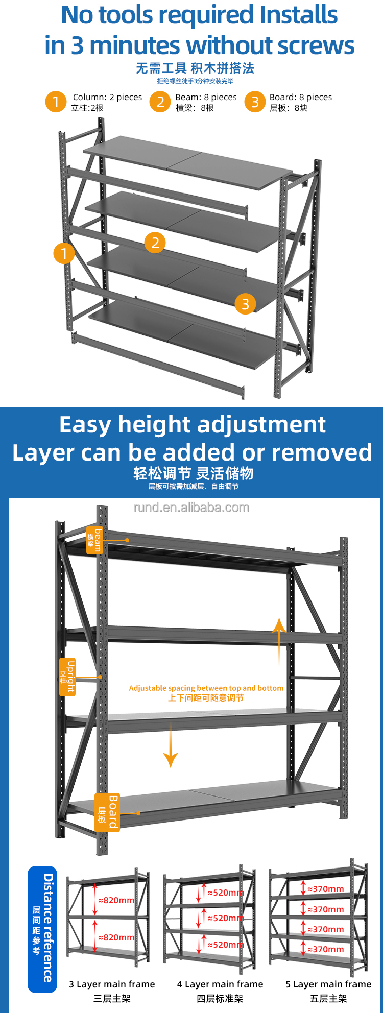Warehouse Metal Racks