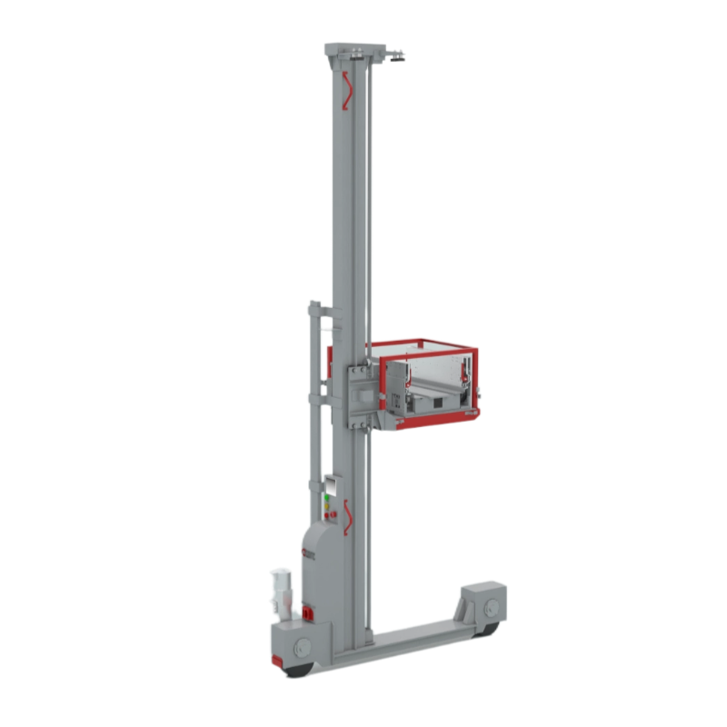 Standardized Module Design Micro Stacking Warehouse Pallet Rack Simple Installation Double Closed Loop Servo System Cast Iron