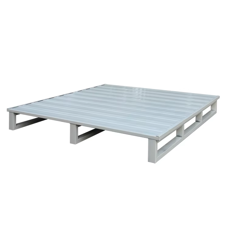 1000kg Steel Pallet Style Stacking Rack With Electrostatic Powder Coating For Warehouse Storage