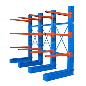 Modular Steel Cantilever Racks for Wood and Pipe Storage
