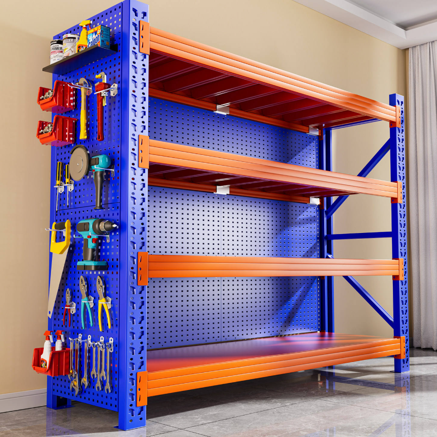Long Span Shelving System Heavy Duty Steel Storage Rack for Warehouse Picking