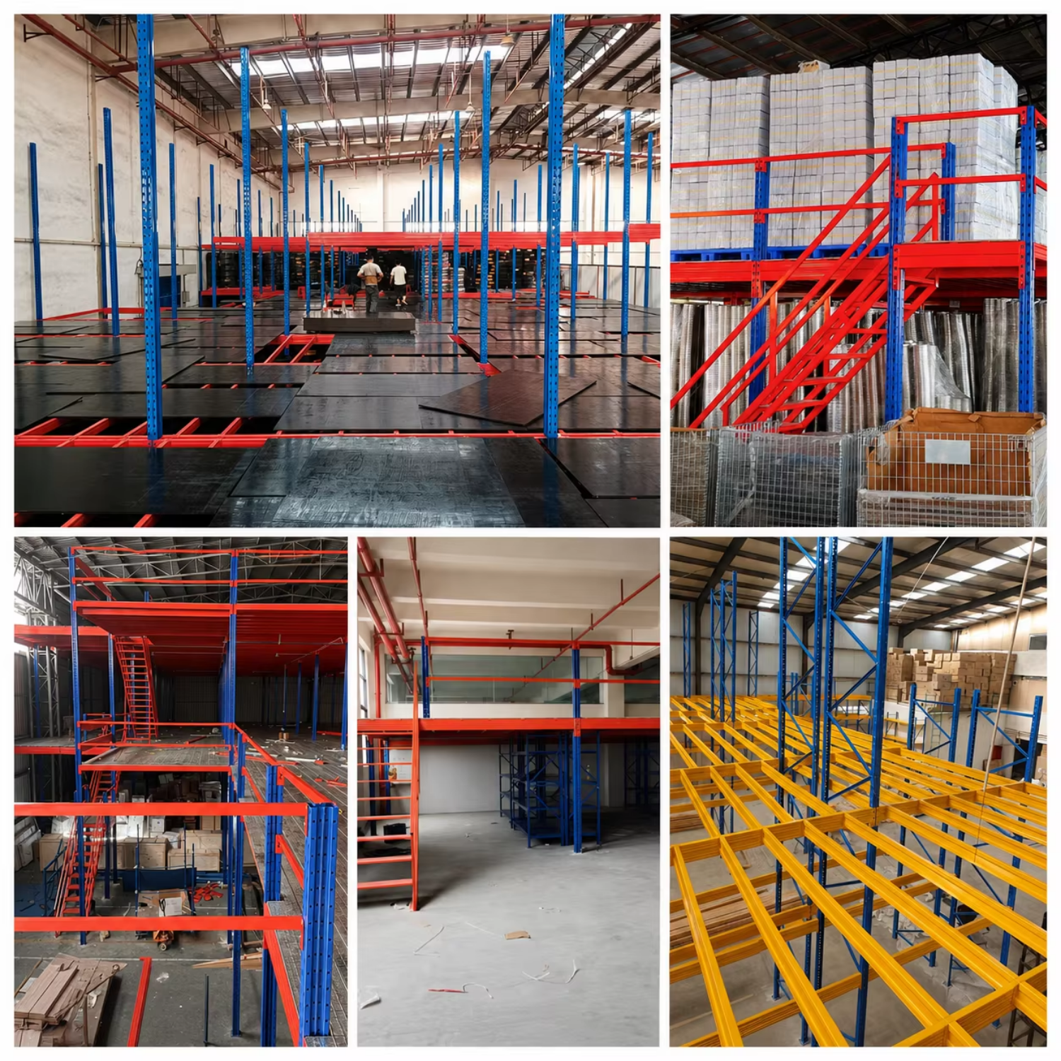 CE Certified Heavy Duty Mezzanine Loft Rack Multi Level Steel Structure Storage Platform