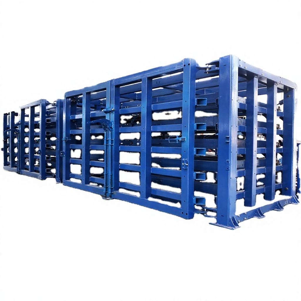 Adjustable Movable Steel Selective Pallet Rack with 2 Layers ESd Protection Electric Mobile Racking System for Industrial Use