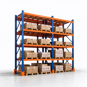 Heavy Duty Steel Selective Pallet Rack Optimized for Efficient Warehouse Racking