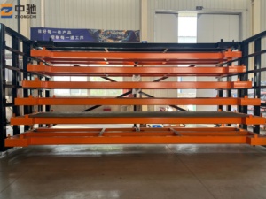 High Load Capacity 8-Layer Anti-Rust Powder Coated Steel Rack Heavy Duty Warehouse Storage System