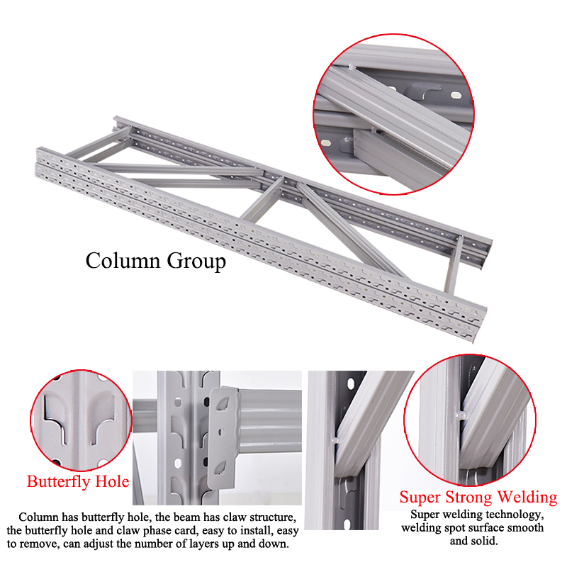 Warehouse display racking system