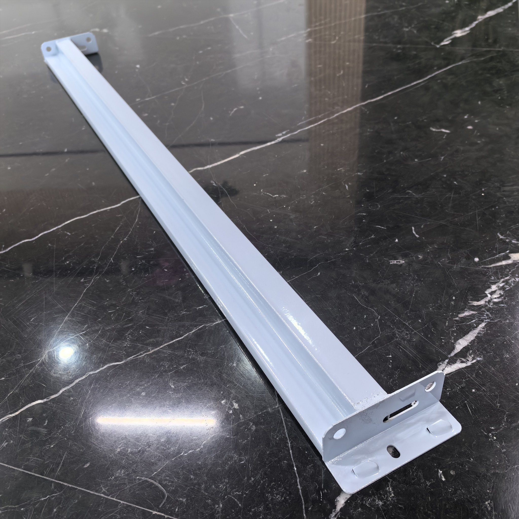 Heavy Duty Steel Storage Shelving 4 Level 250KGS Per Layer Powder Coated Butterfly Hole Rack for Warehouse Manual Picking