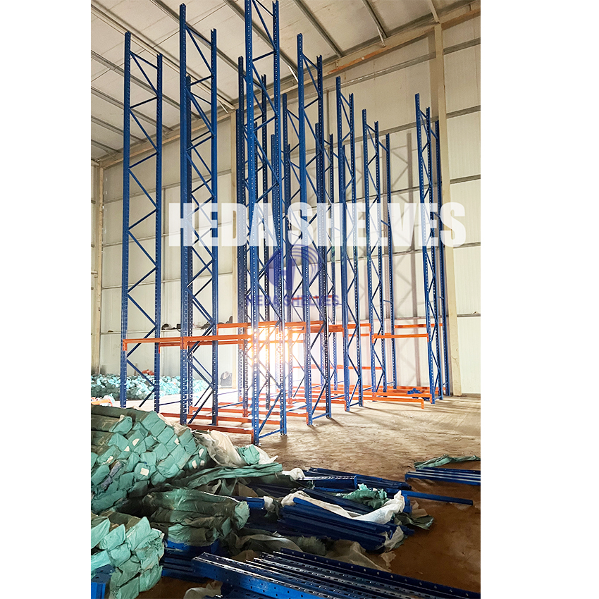Warehouse Heavy Duty Beam Pallet Racking System for Large Scale Warehouses and Industrial Storage