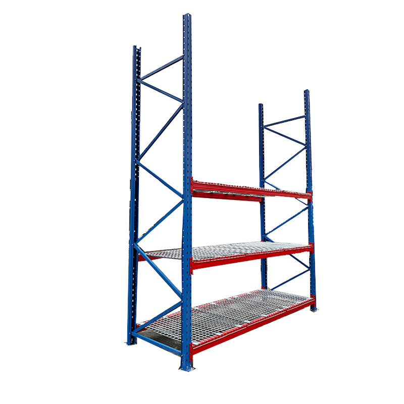 Heavy Duty Steel Platforms Durable Heavy Beam Durable High Bay Warehouse Thick Steel Plate Shelving Rack Type Storage Rack