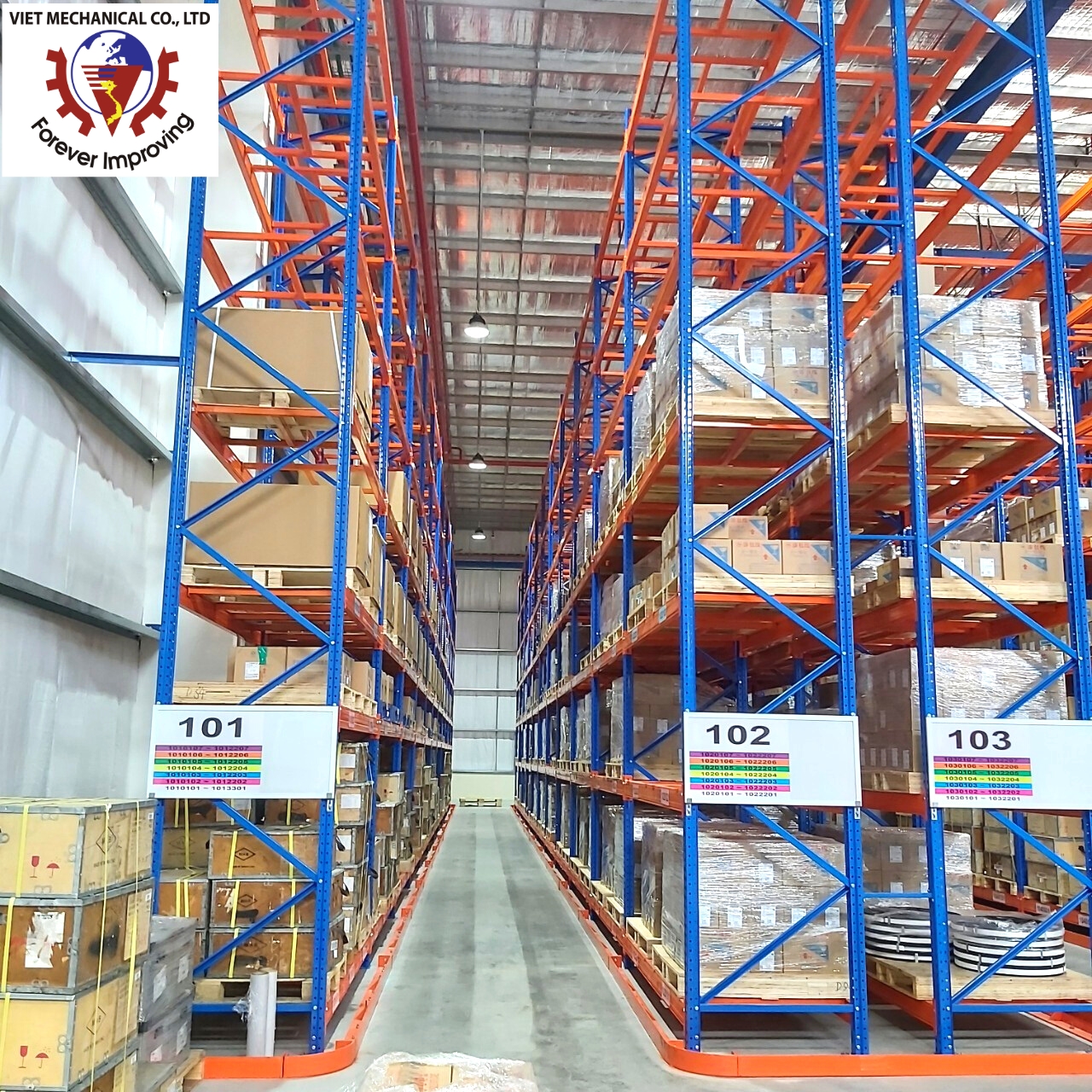 Warehouse Narrow Aisle Layout