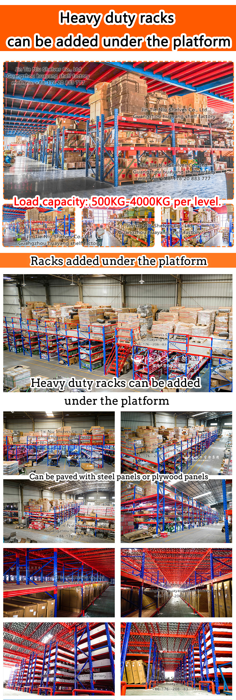 Guangzhou Rack Adjustable Pallet Racking System